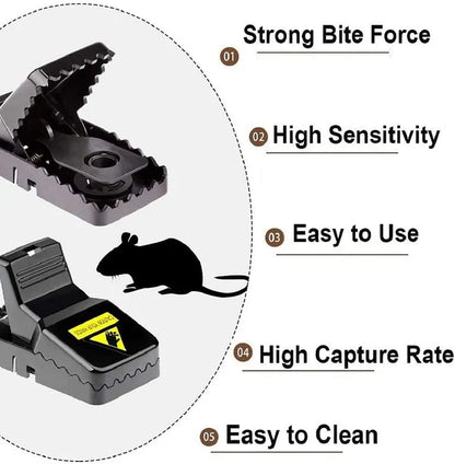 VierraSol | Trampa para Ratones de Alta Resistencia (6 pcs)