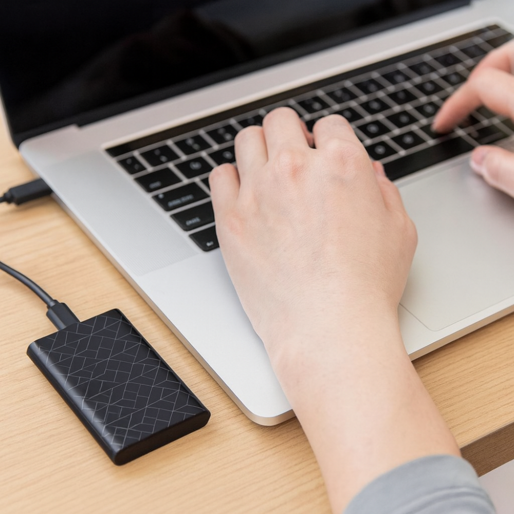 VierraSol | Unidad de Estado Sólido Externa SSD Portátil de Almacenamiento de Datos de Alta Velocidad