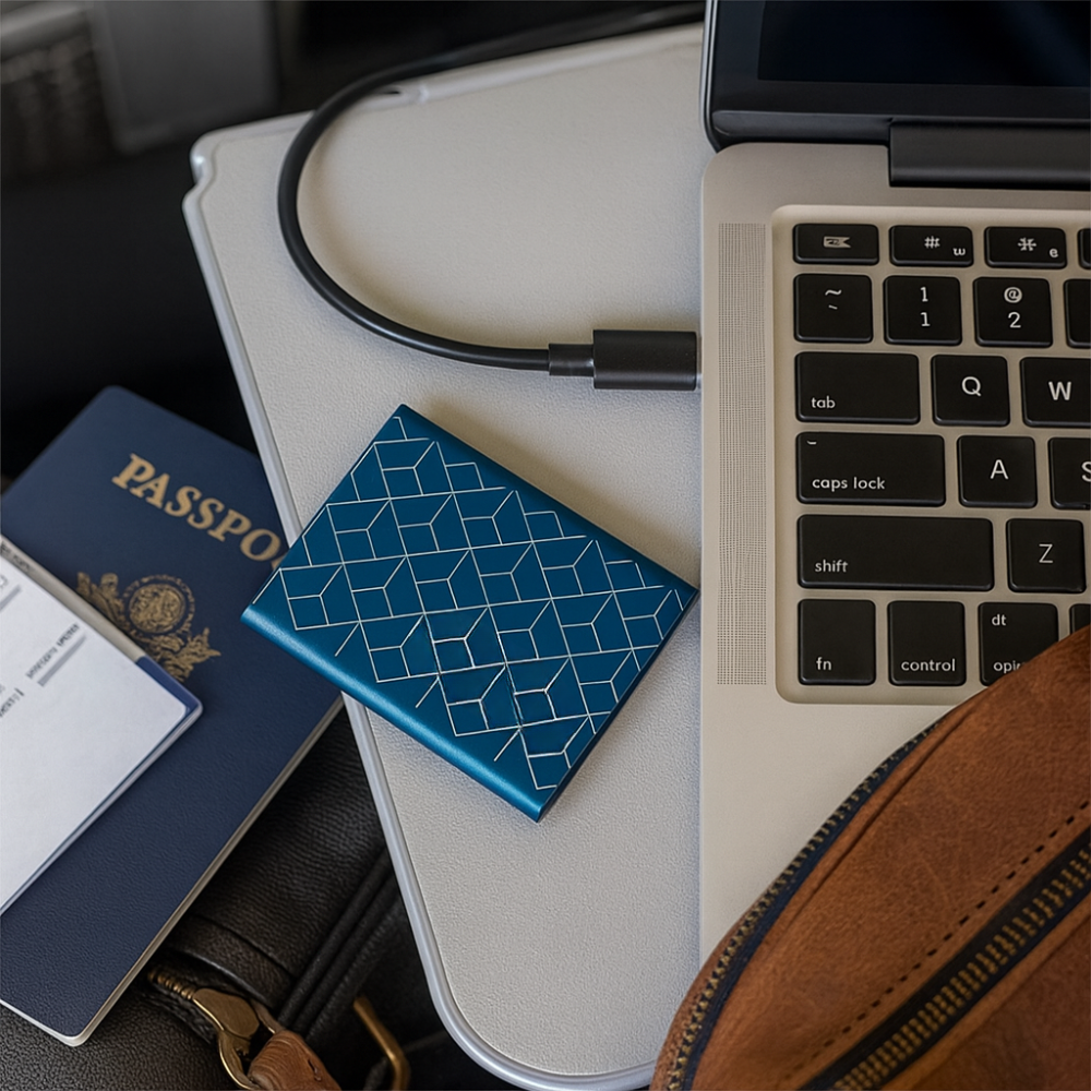 VierraSol | Unidad de Estado Sólido Externa SSD Portátil de Almacenamiento de Datos de Alta Velocidad