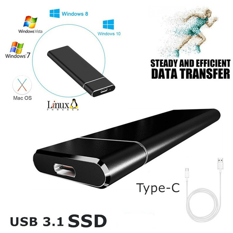 VierraSol | Unidad SSD Externa Ultra Rápida Portátil