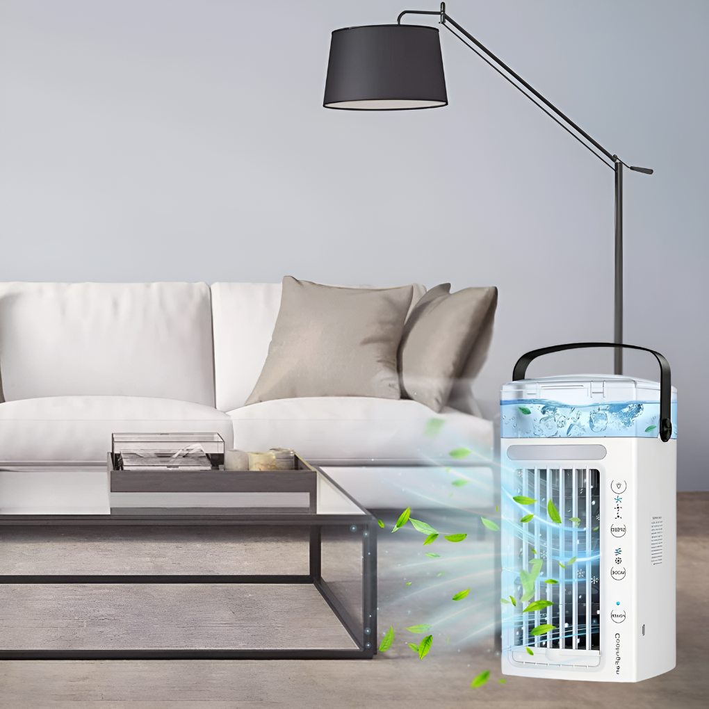 VierraSol | Ventilador Portátil de Aire Acondicionado Personal