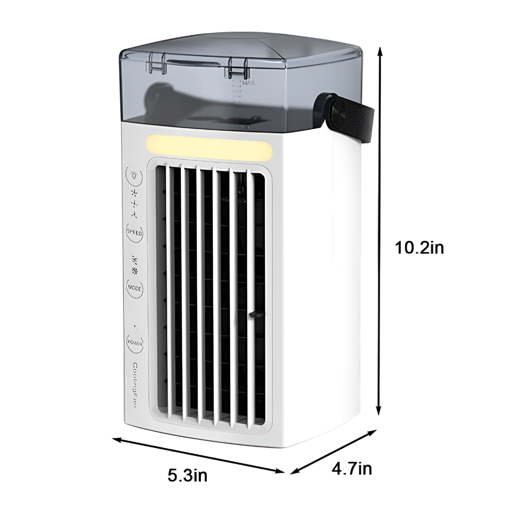 VierraSol | Ventilador Portátil de Aire Acondicionado Personal