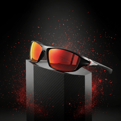 VierraSol | VISIONEDGE – Gafas de sol Polaroid con protección UV400 y agarre de goma