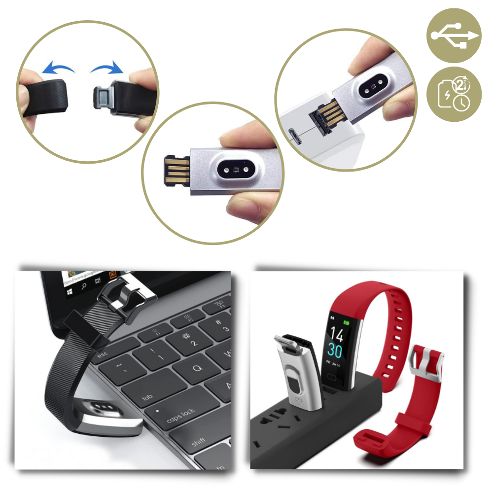 VierraSol | VitaWatch | Reloj Inteligente para Mayores con Monitor de Salud y Pantalla LED Grande