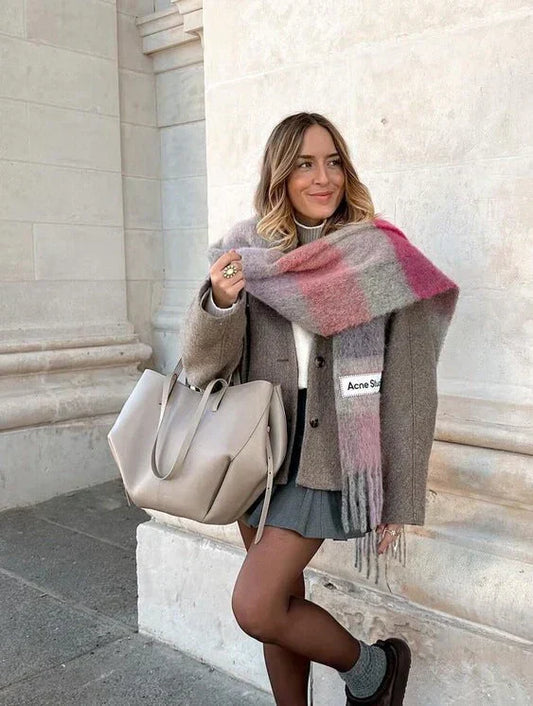 VierraSol | Voss – Bolso de Hombro de Cuero Vintage para Mujeres | Diseño Espacioso, Elegante y Atemporal