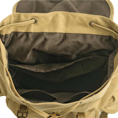 VierraSol | WessPack – Mochila de Cuero Militar Robusta y Confiable