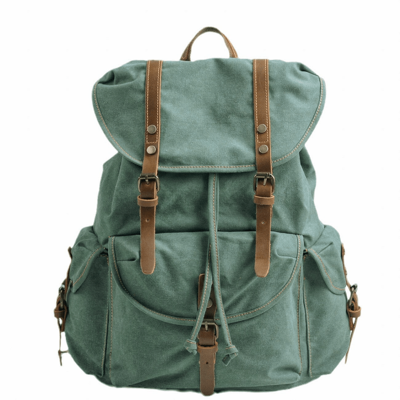 VierraSol | WessPack – Mochila de Cuero Militar Robusta y Confiable