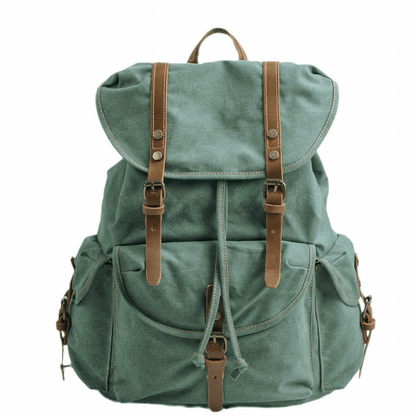 VierraSol | WessPack – Mochila de Cuero Militar Robusta y Confiable