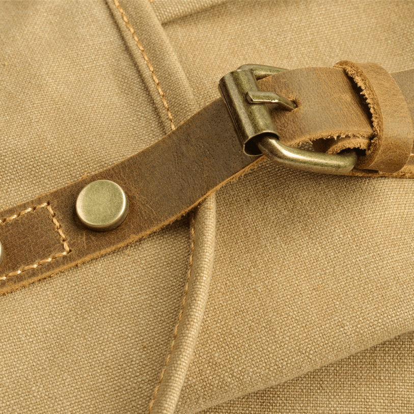 VierraSol | WessPack – Mochila de Cuero Militar Robusta y Confiable