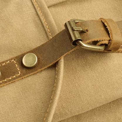 VierraSol | WessPack – Mochila de Cuero Militar Robusta y Confiable