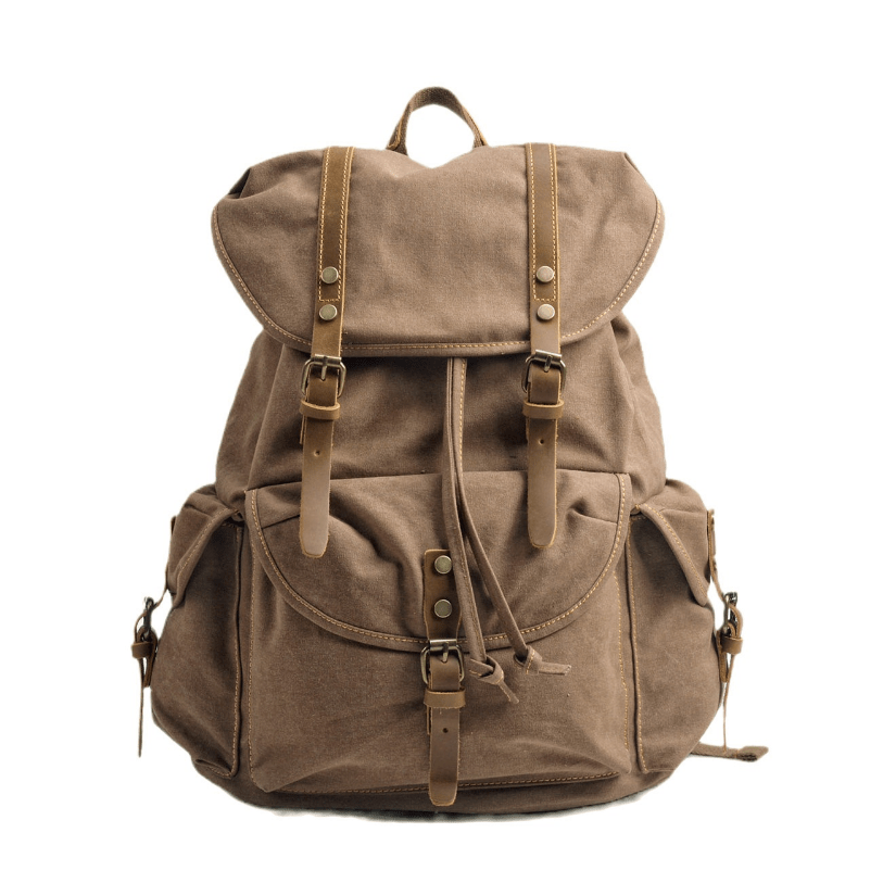 VierraSol | WessPack – Mochila de Cuero Militar Robusta y Confiable