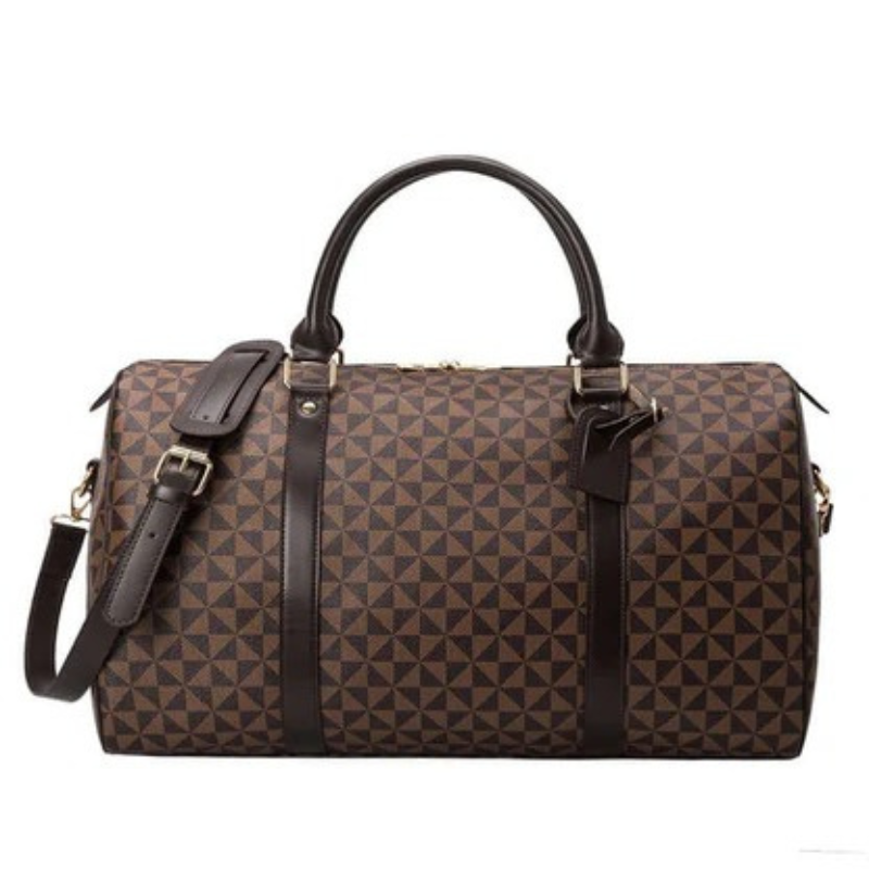 VierraSol | Westman – Bolsa de Viaje de Cuero Premium Unisex Bolsa de Duffle Elegante