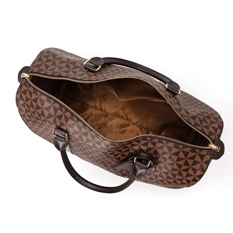 VierraSol | Westman – Bolsa de Viaje de Cuero Premium Unisex Bolsa de Duffle Elegante