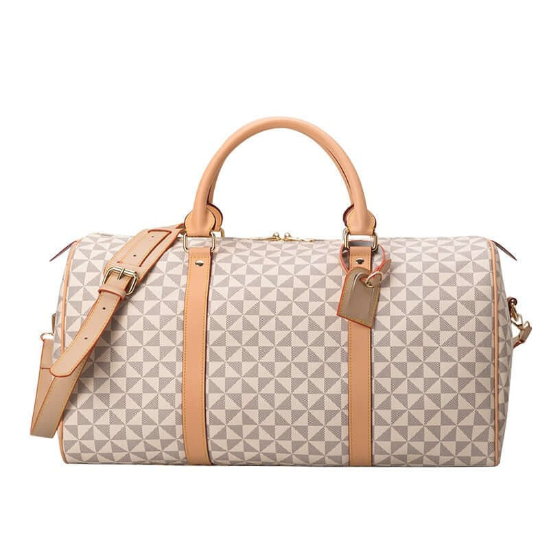 VierraSol | Westman – Bolsa de Viaje de Cuero Premium Unisex Bolsa de Duffle Elegante