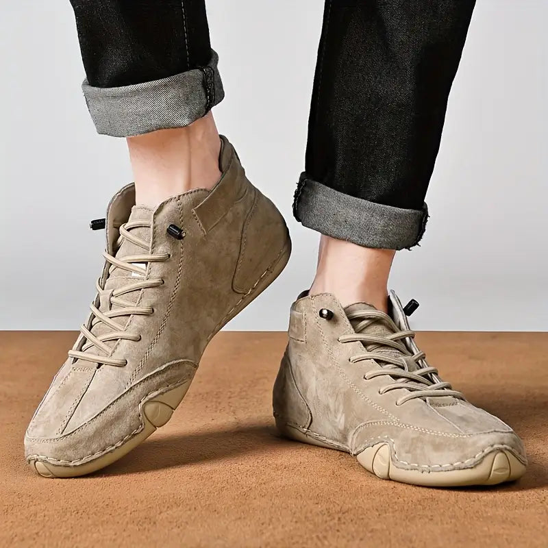 VierraSol | Zapatillas Altas para Hombre con Cierre de Cordones