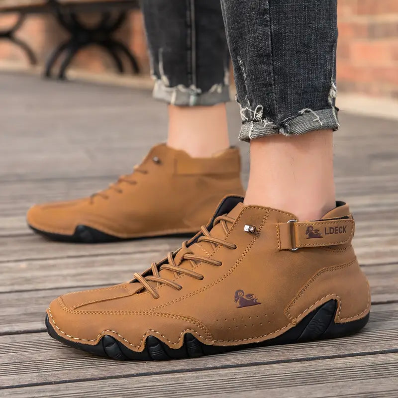VierraSol | Zapatillas Altas para Hombre con Cierre de Cordones