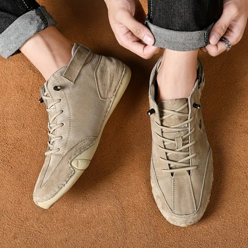 VierraSol | Zapatillas Altas para Hombre con Cierre de Cordones