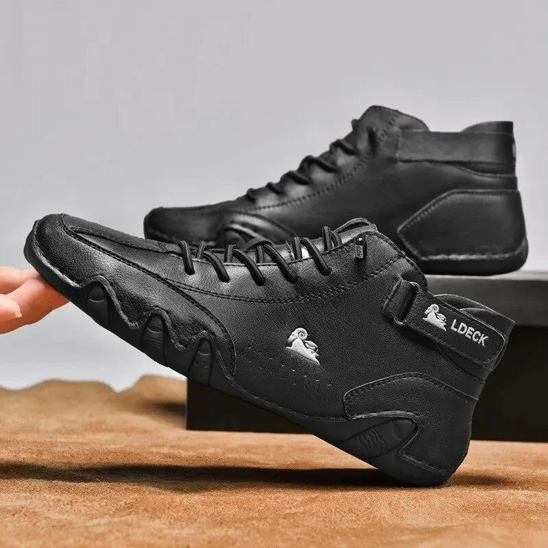 VierraSol | Zapatillas Altas para Hombre con Cierre de Cordones