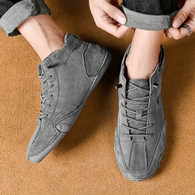 VierraSol | Zapatillas Altas para Hombre con Cierre de Cordones