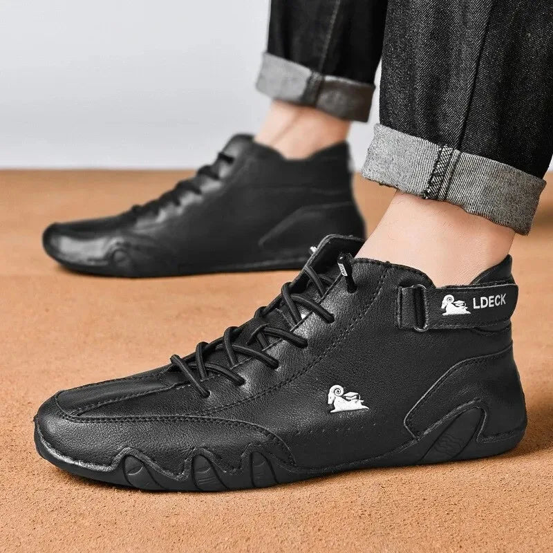 VierraSol | Zapatillas Altas para Hombre con Cierre de Cordones