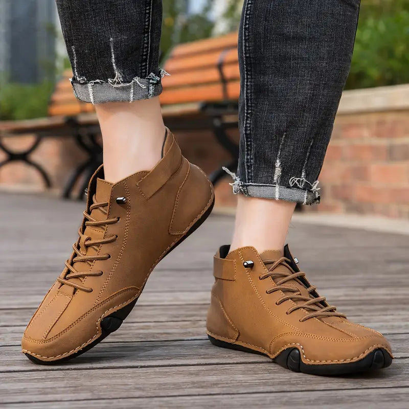 VierraSol | Zapatillas Altas para Hombre con Cierre de Cordones