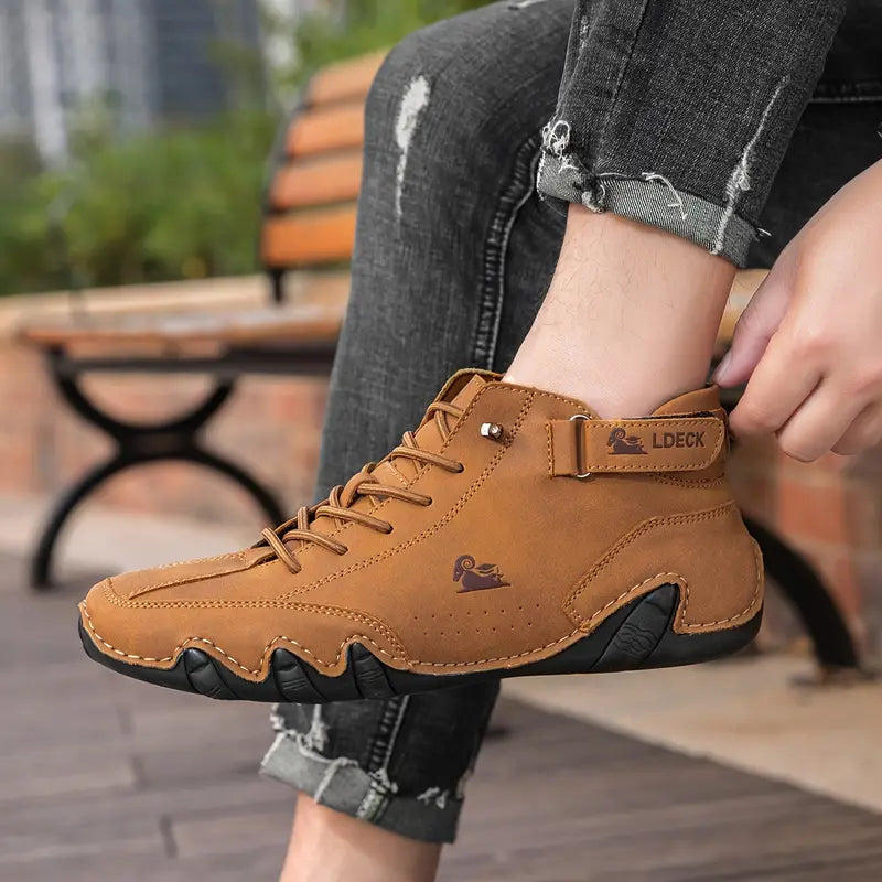 VierraSol | Zapatillas Altas para Hombre con Cierre de Cordones