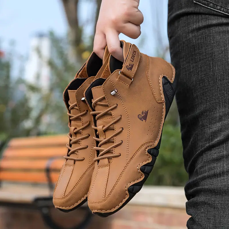 VierraSol | Zapatillas Altas para Hombre con Cierre de Cordones