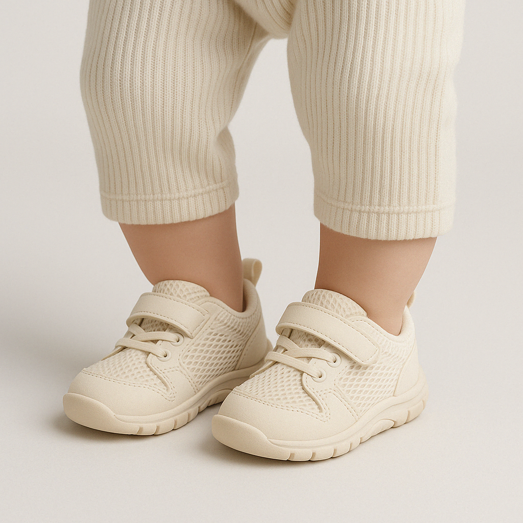 VierraSol | Zapatillas Barefoot para Bebés con Correas de Gancho y Bucles