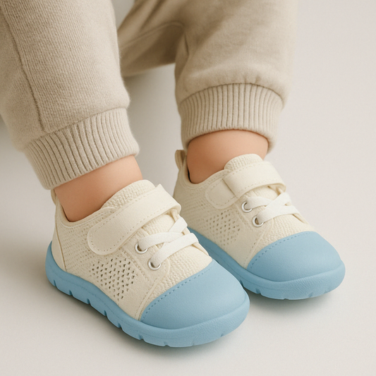 VierraSol | Zapatillas Barefoot para Bebés con Correas de Gancho y Bucles