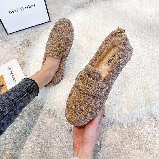 VierraSol | Zapatillas de Casa Acogedoras para Mujer con Forro de Sherpa
