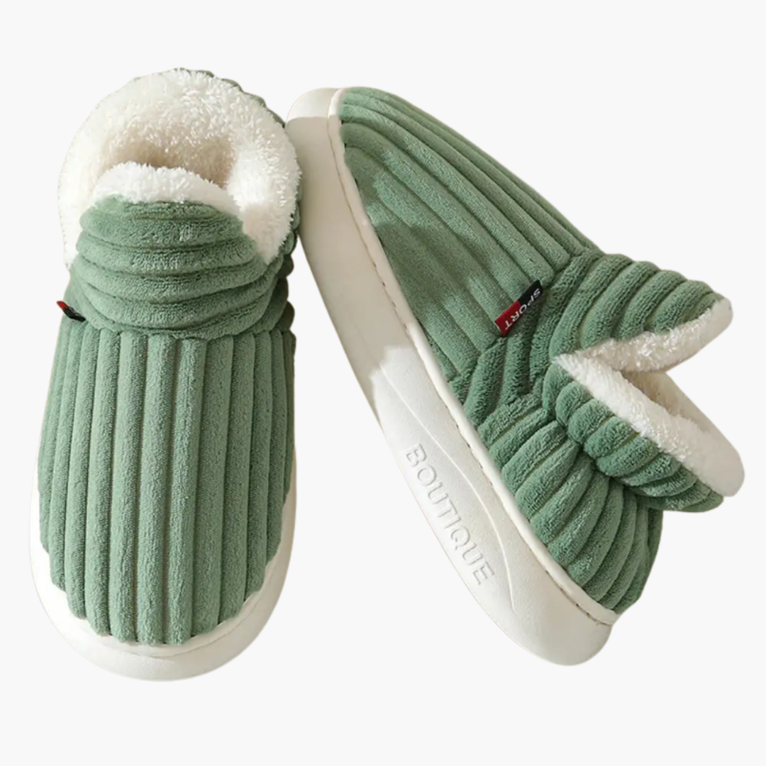 VierraSol | Zapatillas de Casa de Terciopelo para Mujeres
