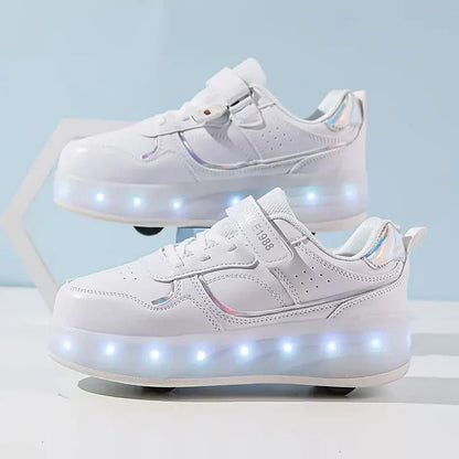 VierraSol | Zapatillas de Patinaje para Niños con Luces LED