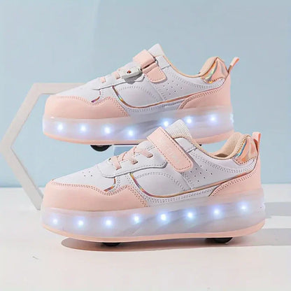 VierraSol | Zapatillas de Patinaje para Niños con Luces LED