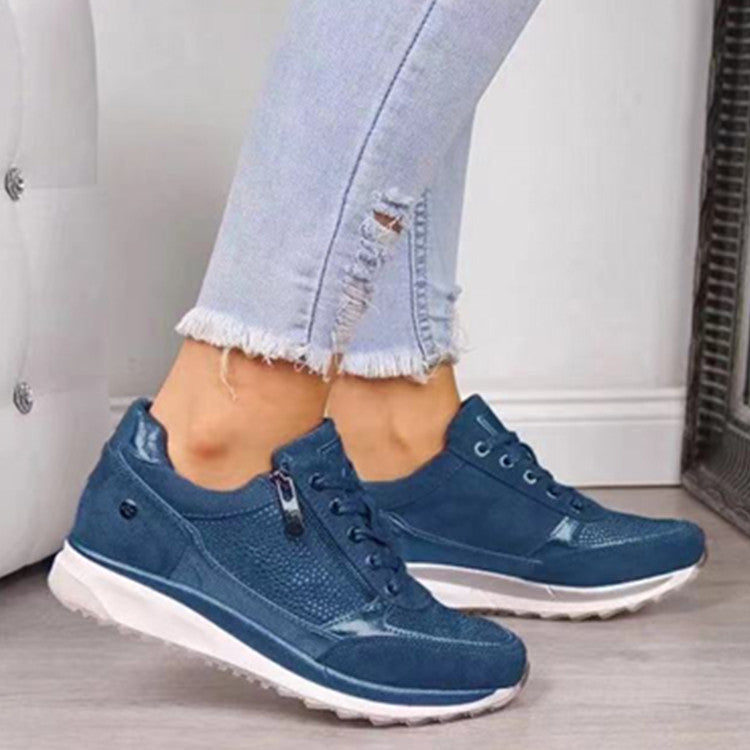 VierraSol | Zapatillas Ortopédicas para Mujeres con Detalle de Cremallera