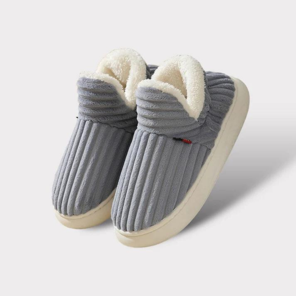 VierraSol | Zapatillas Unisex de Terciopelo con Forro y Cuello Doblado
