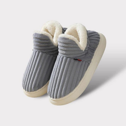 VierraSol | Zapatillas Unisex de Terciopelo con Forro y Cuello Doblado