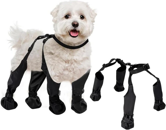 VierraSol | Zapatos Ajustables para Perros | Transpirables, Impermeables y Antideslizantes