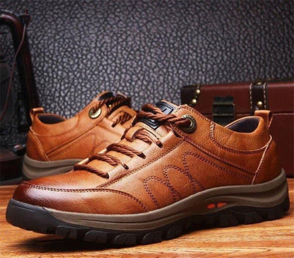 VierraSol | Zapatos de Cuero Ortopédicos para Hombre | Comodidad de Soporte