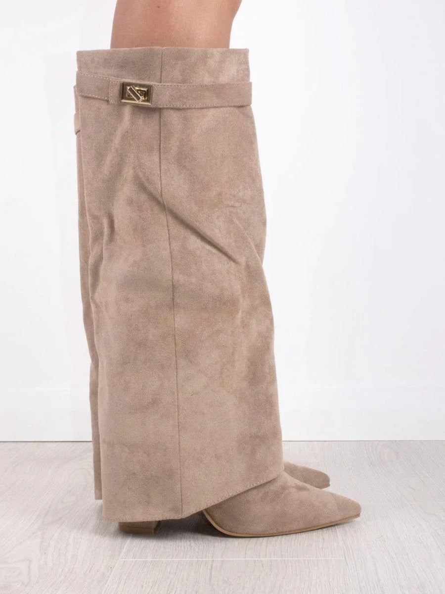 VierraSol | Zapatos de Mujer en Cuero con Detalles Metálicos | Uso Diario