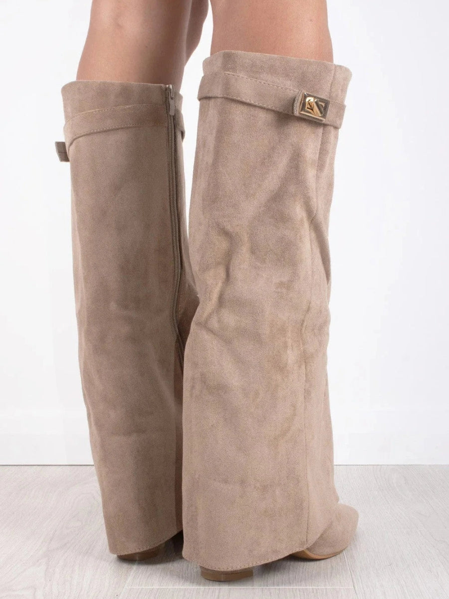 VierraSol | Zapatos de Mujer en Cuero con Detalles Metálicos | Uso Diario
