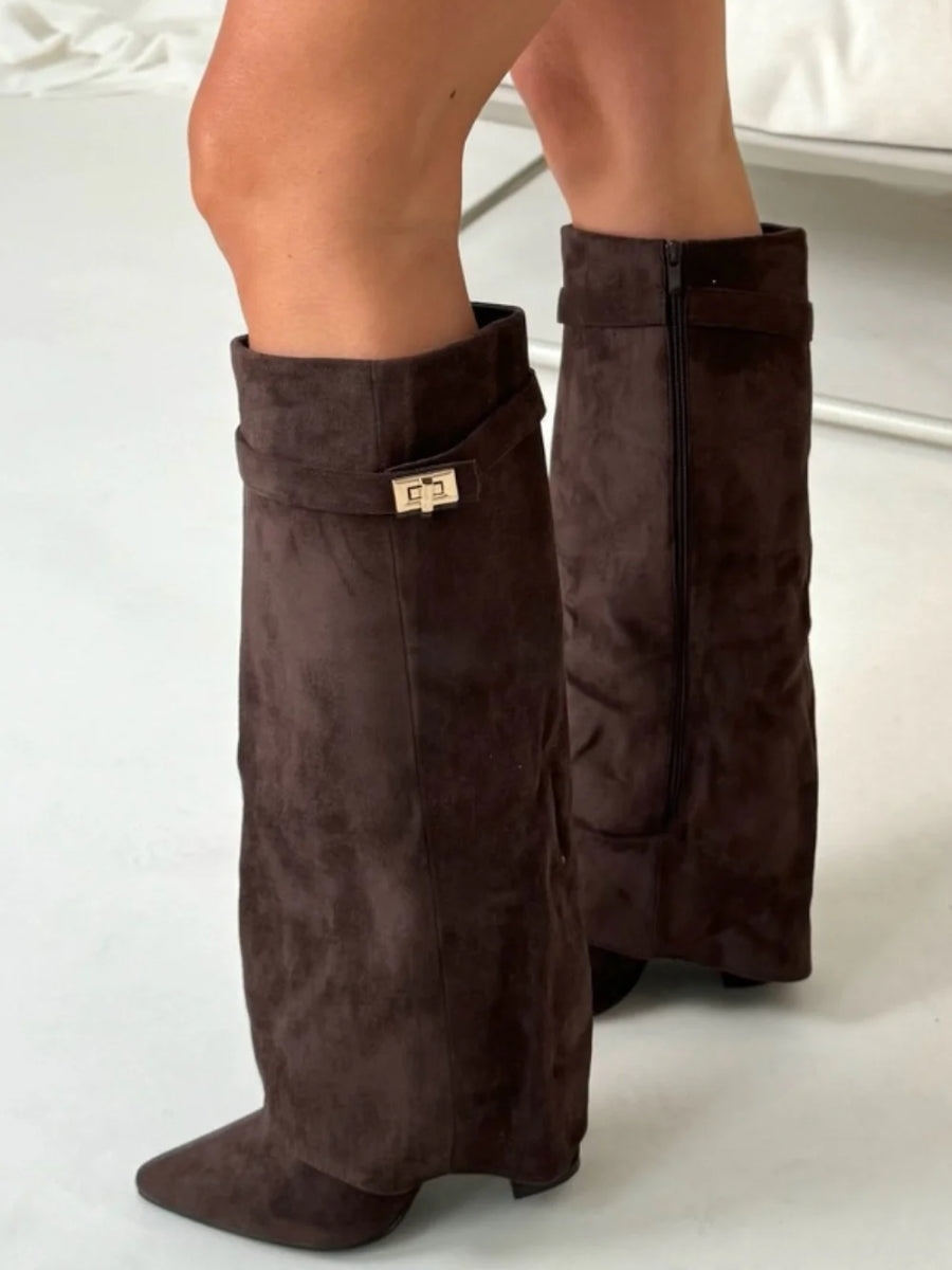 VierraSol | Zapatos de Mujer en Cuero con Detalles Metálicos | Uso Diario