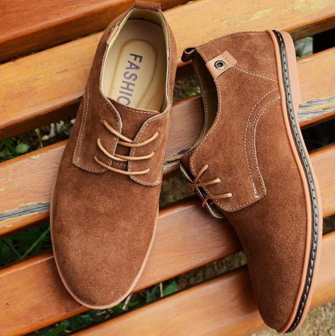 VierraSol | Zapatos Derby de Ante para Hombre