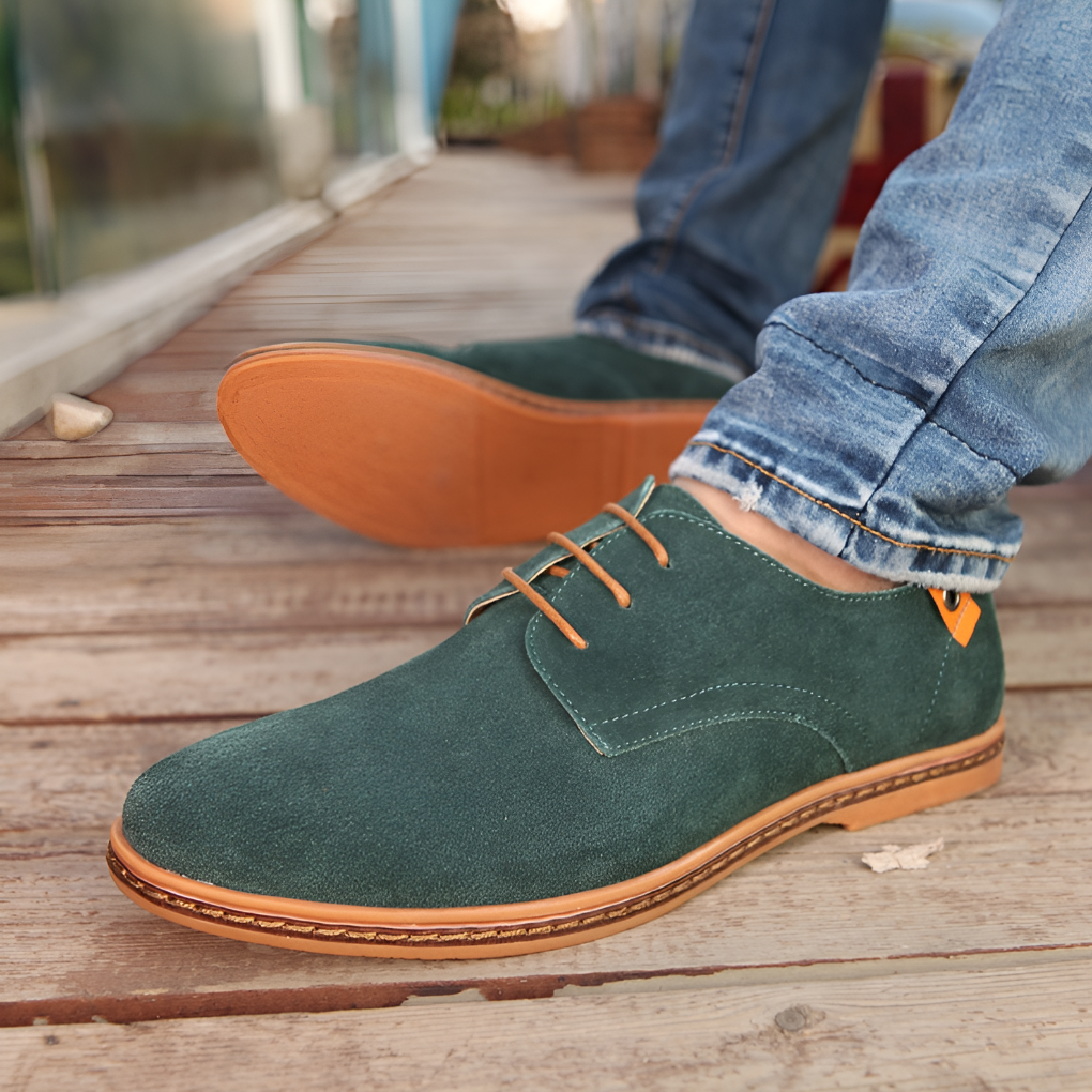 VierraSol | Zapatos Derby de Ante para Hombre