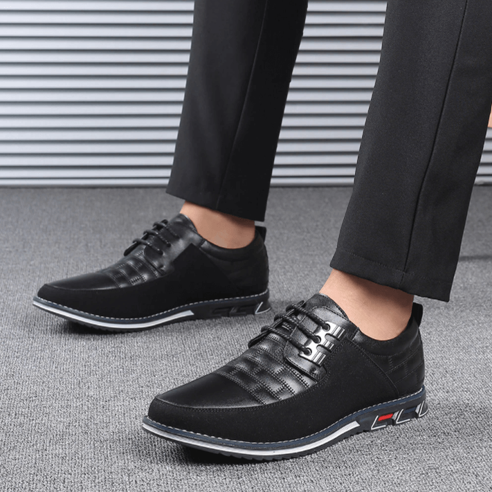 VierraSol - Zapatos Híbridos de Cuero Sintético