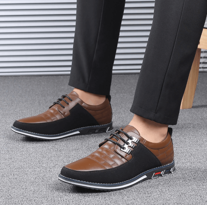 VierraSol - Zapatos Híbridos de Cuero Sintético
