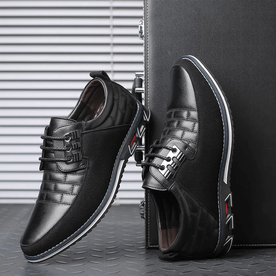 VierraSol - Zapatos Híbridos de Cuero Sintético