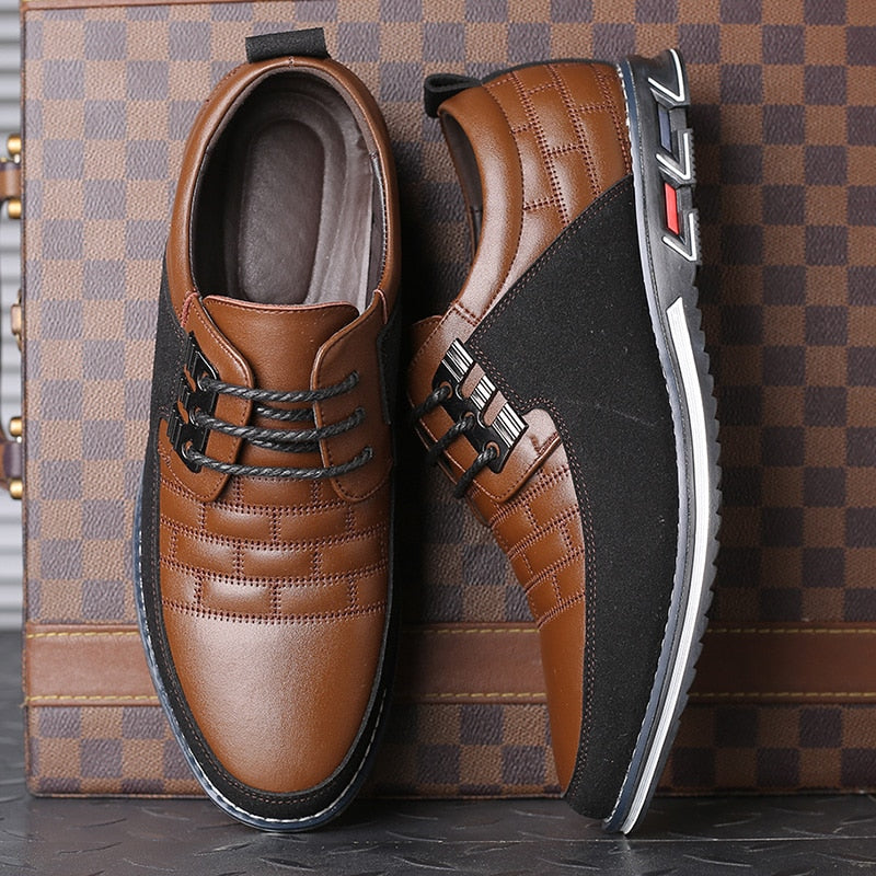 VierraSol - Zapatos Híbridos de Cuero Sintético