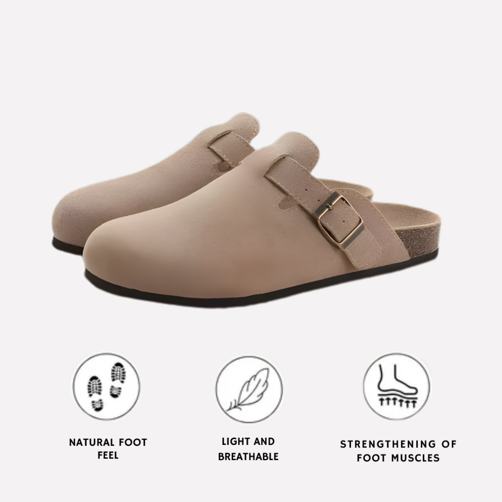 VierraSol | Zuecos Unisex de Slip-On con Detalle de Hebilla