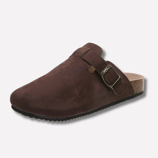 VierraSol | Zuecos Unisex de Slip-On con Detalle de Hebilla