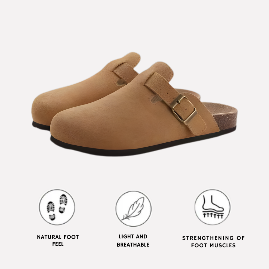 VierraSol | Zuecos Unisex de Slip-On con Detalle de Hebilla